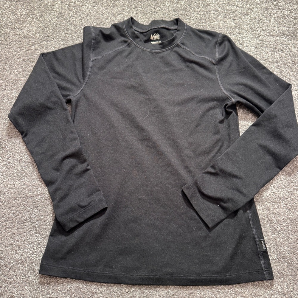 REI Co-op Base Layer Shirt Kids Medium 10-12 Athletic Hiking Gorpcore Base Layer